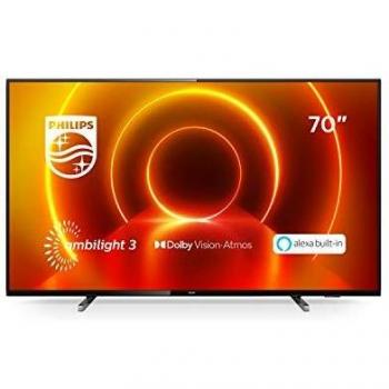 Televisor Philips 70PUS7805 de 70 con Ultra HD 4K, Ambilight y Smart TV