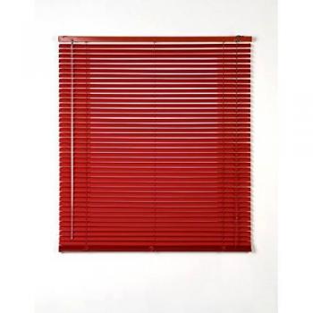 Estores Basic- Persiana Veneciana Aluminio,  Rojo, 150x175 cm