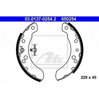 Juego de zapatas de freno traseras ATE 03.0137-0254.2