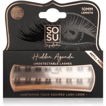 Hidden Agenda Pack Pestañas Postizas Individuales Sin Nudo 10 mm - SOSU
