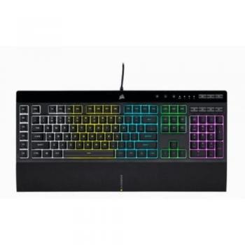 Corsair K55 RGB Pro Wired Gaming Keyboard - Spill-Resistant, 6 Macro Keys, iCUE Compatible