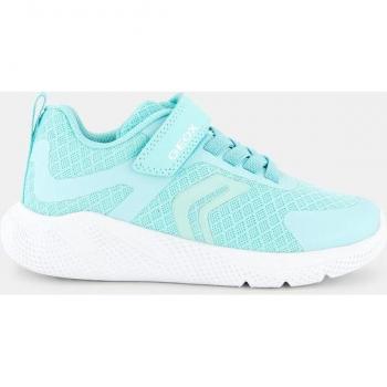 Geox - Zapatillas Sprintye de niña tipo running bajas con cierre adherente, impermeables y transpirables