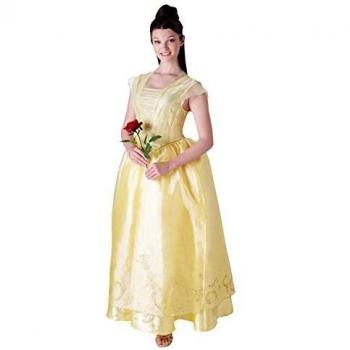 La Bella y la Bestia - Disfraz de Bella Deluxe para mujer, Talla S adulto