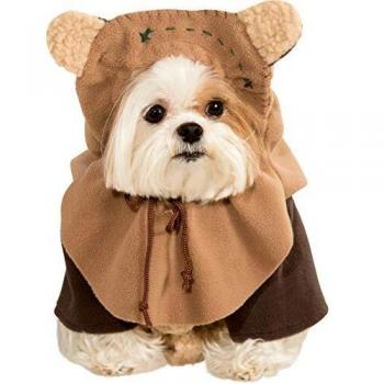 Star Wars - Disfraz de Ewok para mascota, Talla M perro