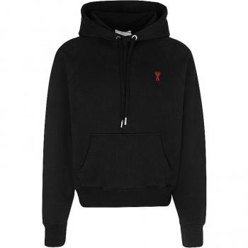 Ami De Coeur Hooded Sweatshirt - Black - Size: Small