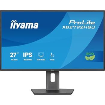 Monitor iiyama ProLite XB2792HSU-B1 27 Full HD LED IPS 1920x1080, 120Hz, 3ms, Negro