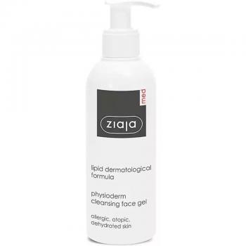 Gel Limpiador Facial Fisioderm con Lípidos para Piel Sensible Ziaja Med