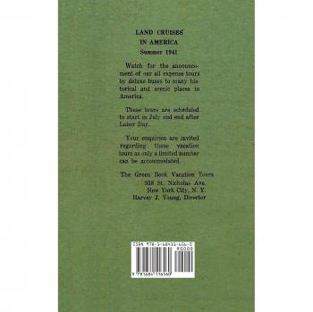 1940 Facsimile Edition of The Negro Motorist Green Book: Essential Travel Guide for African Americans