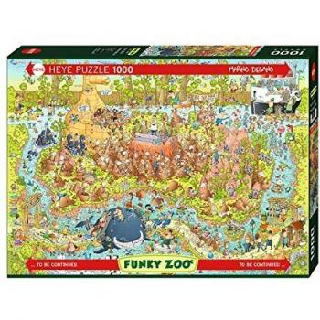 Heye 1000 Piece Funky Zoo - Australian Habitat Puzzle