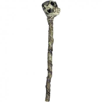 Bastón Tótem de Ghoulish Productions - Accesorio de Látex resistente, pintado a mano para Halloween y Carnaval