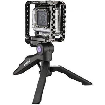 Walimex Pro Dolly Action - Juego para GoPro II, Incluye Jaula Aptaris para GoPro y minitrípode