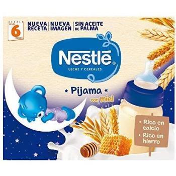 Nestlé Bebida Nocturna de Leche y 8 Cereales con Miel, Dúo Pack 2 x 250ml