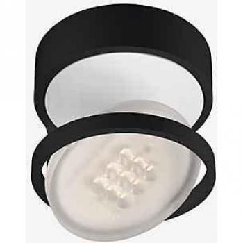 Plafoniera LED Nimbus Rim R 9 Ø11cm color negro