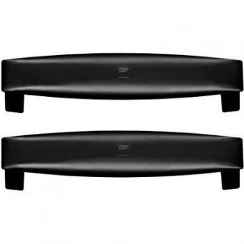 CEP Confort 147/2 - Juego de 2 elevadores para bandejas, 6 unidades, color negro