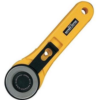 Olfa 9651 RTY-2/G - Cúter rotativo con cuchilla circular de 45 mm
