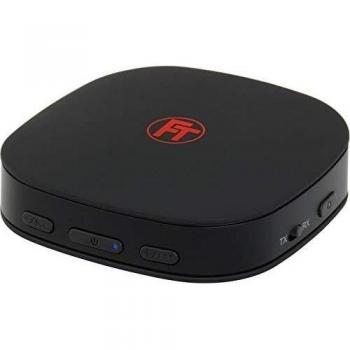 Transmisor y receptor de audio Bluetooth 5.0 FeinTech ABT00101, 2-en-1, con batería integrada y aptX Low Latency