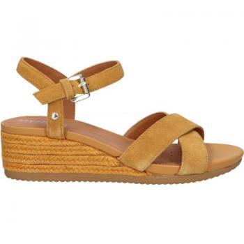 Sandalias de Mujer GEOX D02HHC 00022 D ISCHIA CORDA C2002 MUSTARD - Color: Mostaza, Tipo: Sandalias, Marca: GEOX, Modelo: D02HHC, Código del producto