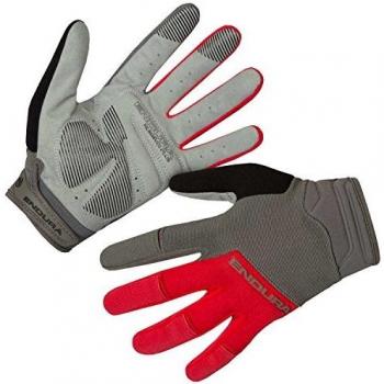 Endura Hummvee Plus II - Guantes, color rojo, large