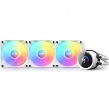 NZXT Kraken X73 RGB 360mm - RL-KRX73-RW - Refrigeración Líquida de CPU AIO RGB, Color Blanco