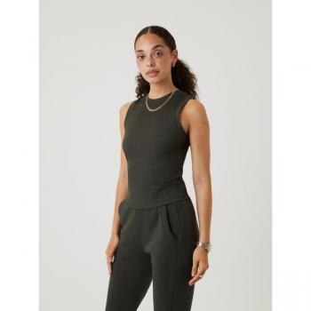 Björn Borg Studio Rib Tank Green, XL
