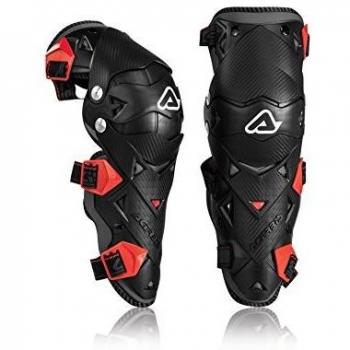 Acerbis - Rodillera Impact Evo 3.0 - Color negro/rojo
