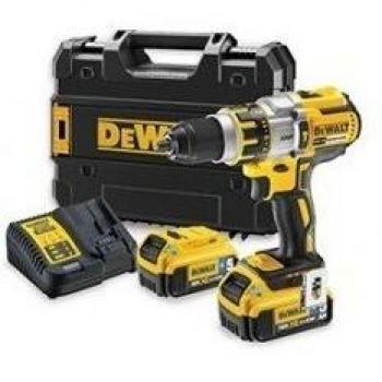 DeWalt DCD995P2B-QW 18V - XR LI-ION - Taladro Percutor sin escobillas XR 18V XRP 13mm 80Nm Li-Ion 5,0Ah con BlueTooth y con maletín TSTAK