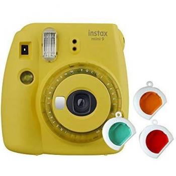 Instax Mini 9 Clear - Color Amarillo