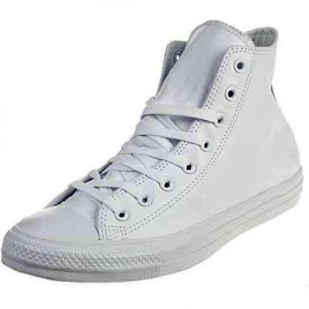 Mandriles Conversar CT AS HI Core Mono White 1T406 de Cuero de Cuero Mono Weiss, Converse Schuhe Unisex Sizegroup 10:36