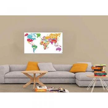Homemania - Cuadro, poliéster, madera, multicolor, 100 x 3 x 70 cm, 2 unidades