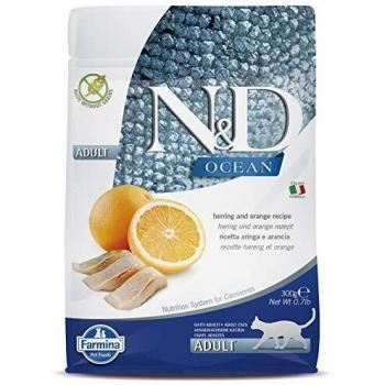 Farmina N&D Ocean Grain Free Arenque Gato 300g