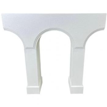 Consola Romimex Blanco Madera MDF 100 x 91 x 24 cm