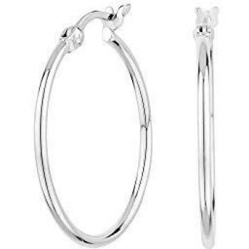 Itemporality Pendientes City, de plata con tuvo redondo SEA-100-156-03
