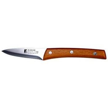 Bergner Cuchillo mondador de Acero Inoxidable y Bamboo, 8,75 cm