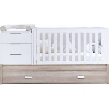 Cuna convertible Alondra Sero Loft con cama nido 70x140 cm estilo nórdico