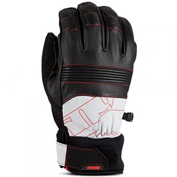 509 Guantes de Nieve Free Range Rojo Carreras - Guante de gama libre, color rojo (Racing Red), talla M