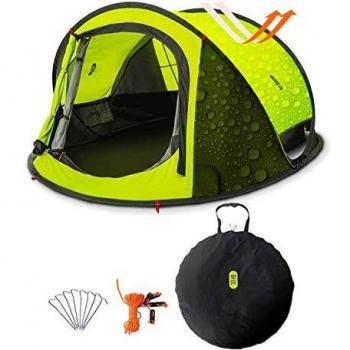 Zenph Tiendas de Campaña Familiares, Tienda de Campaña Instantánea Impermeable a Prueba de Lluvia para 2 Personas, Automático, Emergente Carpa, Refugio del Sol, Verano al Aire Libre