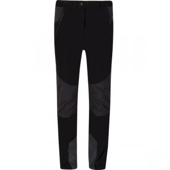 Regatta Kids Tech Mountain Walking Trousers - Water Repellent, Durable, Black Ash, Size 14 yrs
