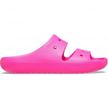 Crocs - Sandalias unisex Classic Sandal v2 U Rosa