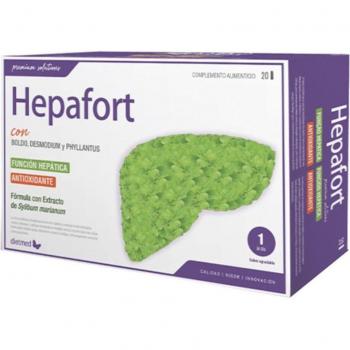 Dietmed Hepafort 20 Ampollas Desintoxicante y Protector Hepático
