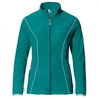 Chaqueta de forro polar para mujer Vaude Rosemoor II Verde y Azul (Tamaño 42)