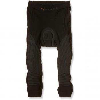 X-Bionic Biking Comfort Pantalon Pirata, Mujer, Negro/Antracita, S