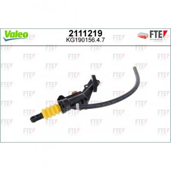 Cilindro maestro de embrague VALEO 2111219