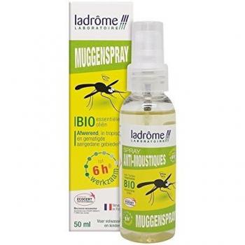 LADROME Spray Anti Mosquitos Bio 50 ml, Estándar, Único