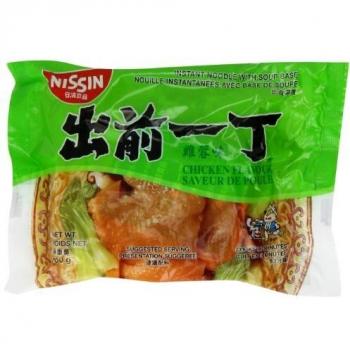 Nissin fideos instantáneos 100g sabor de pollo