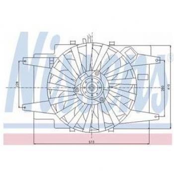 Nissens 85103 Refrigerantes del Motor
