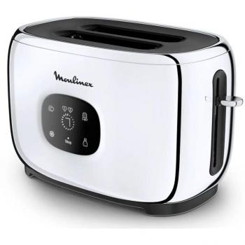 Tostadora Moulinex Majestuo 2 ranuras 1050w acero inoxidable LT883D10