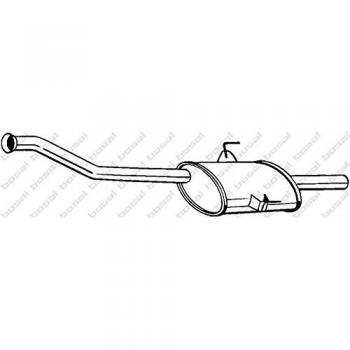 Bosal 200-801 Middle Silencer
