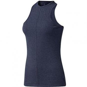Reebok Te Rib Tank Camiseta De Tirantes, Mujer, hernvy, S