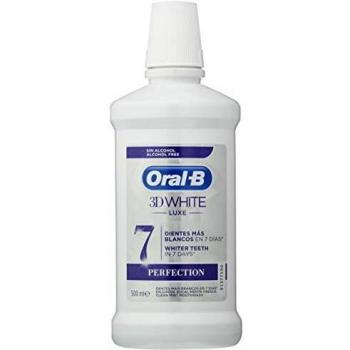 Oral-B 3D White Luxe Glamorous Shine Rinse Mouthwash, 500 ml