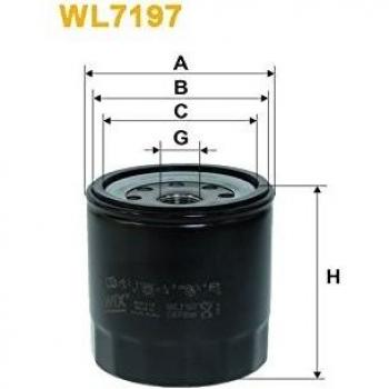 Wix Filter WL7197 - Filtro De Aceite